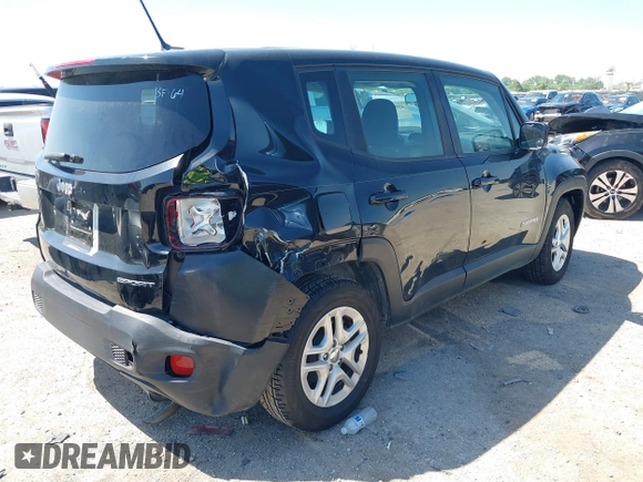2017 Jeep Renegade Sport с VIN ZACCJAABXHPG17623, выставлен на аукционе IAAI как лот 42051751 с пробегом 102 172 миль миль и . История ставок и продаж доступна на DreamBid. Изображение 4.