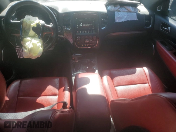 2020 Dodge Durango R/T with VIN 1C4SDHCT0LC394328, listed as a Copart auction lot 60821955 with 70,504 mi miles and Salvage title. Bid and sale history available at DreamBid. Image 8.