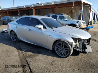 2020 Lexus IS 350 F Sport with VIN JTHGZ1E27L5017792, listed as a Copart auction lot 60219315 with 45,023 mi miles and Salvage title. Bid and sale history available at DreamBid. Image 4.