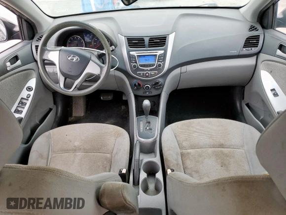 2012 Hyundai Accent GLS with VIN KMHCT4AE0CU054171, listed as a Copart auction lot 55357675 with 168,996 mi miles and Clean Title. Bid and sale history available at carsss.com. Image 8.