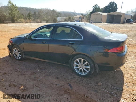 2007 Acura TSX Navi with VIN JH4CL96907C004488, listed as a Copart auction lot 43809055 with 139,395 mi miles and Salvage Title. Bid and sale history available at carsss.com. Image 2.