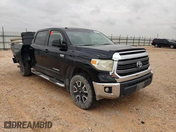 2014 Toyota Tundra 4WD Truck SR5 with VIN 5TFDW5F13EX398834, listed as a Copart auction lot 64028484 with 265,736 mi miles and Salvage Title. Bid and sale history available at carsss.com. Image 11.