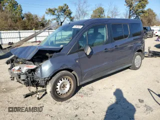 2014 Ford Transit Connect XLT with VIN NM0GS9F77E1140482, listed as a Copart auction lot 47887825 with 117,064 mi miles and Salvage title. Bid and sale history available at DreamBid. Image 1.
