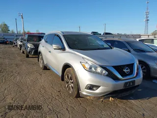 2017 Nissan Murano S z VIN 5N1AZ2MH8HN159025, wystawiony jako IAAI lot #41884376 z przebiegiem 124 500 mil mil oraz . Historia ofert i sprzedaży dostępna na DreamBid. Obrazek 1.