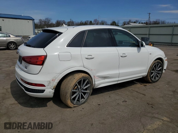 2018 Audi Q3 Premium Plus with VIN WA1JCCFS9JR016968, listed as a Copart auction lot 51617255 with 39,091 mi miles and Salvage Title. Bid and sale history available at carsss.com. Image 3.