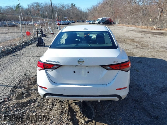 2020 Nissan Sentra SV with VIN 3N1AB8CVXLY268393, listed as a IAAI auction lot 41212049 with 49,711 mi miles. Bid and sale history available at carsss.com. Image 16.