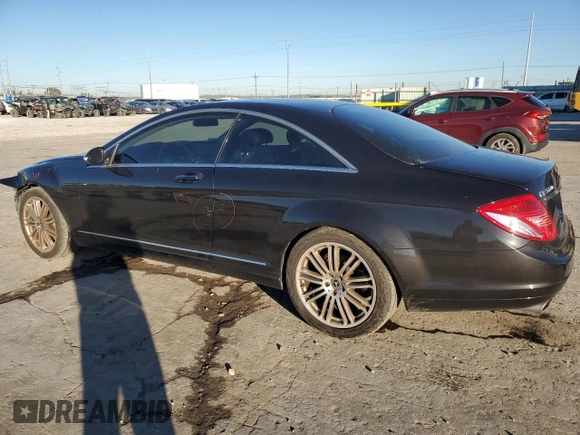 2008 Mercedes-Benz CL-Class V8 with VIN WDDEJ71X48A014230, listed as a Copart auction lot 80926854 with 57,912 mi miles and Salvage Title. Bid and sale history available at carsss.com. Image 2.