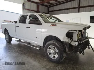 2021 Ram 2500 Tradesman with VIN 3C6UR5HL5MG608219, listed as a Copart auction lot 85655694 with 104,958 mi miles and Salvage title. Bid and sale history available at DreamBid. Image 4.