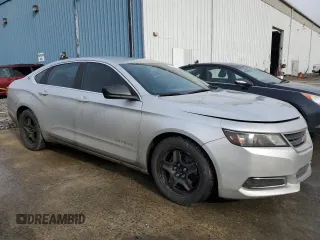 2017 Chevrolet Impala LS with VIN 1G11Z5S33HU118653, listed as a Copart auction lot 43614345 with 74,006 mi miles and Salvage Title. Bid and sale history available at DreamBid. Image 4.