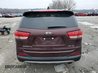 2018 Kia Sorento EX with VIN 5XYPH4A53JG410568, listed as a Copart auction lot 86511194 with 62,750 mi miles and Salvage Title. Bid and sale history available at DreamBid. Image 6.