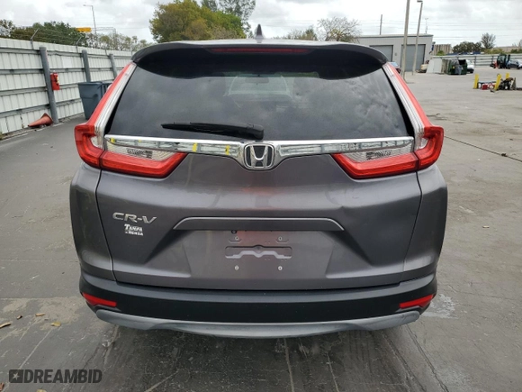 2018 Honda CR-V EX with VIN 7FARW1H56JE046693, listed as a Copart auction lot 50167515 with 0 mi miles and Salvage Title. Bid and sale history available at carsss.com. Image 6.