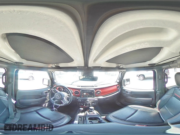 2022 Jeep Wrangler Unlimited Rubicon with VIN 1C4HJXFG1NW193437, listed as a Copart auction lot 57137365 with 56,732 mi miles and Salvage title. Bid and sale history available at DreamBid. Image 15.