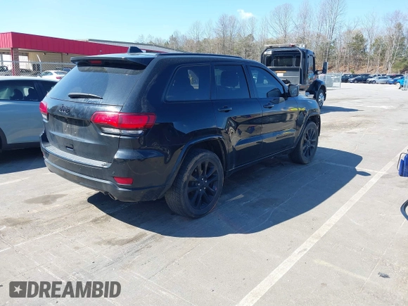 2017 Jeep Grand Cherokee Altitude with VIN 1C4RJEAG2HC880691, listed as a IAAI auction lot 41892221 with 116,008 mi miles and . Bid and sale history available at DreamBid. Image 4.