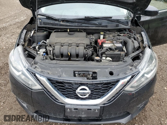 2017 Nissan Sentra SV with VIN 3N1AB7AP9HY374047, listed as a Copart auction lot 61791785 with 154,194 mi miles and Salvage title. Bid and sale history available at DreamBid. Image 11.