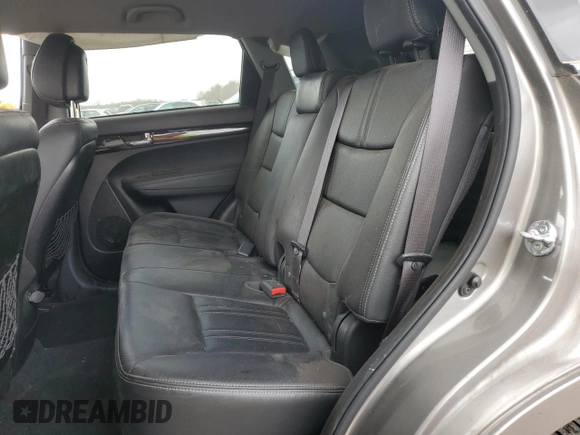 2012 Kia Sorento SX with VIN 5XYKW4A24CG243176, listed as a Copart auction lot 49816515 with 186,540 mi miles and Salvage Title. Bid and sale history available at carsss.com. Image 12.