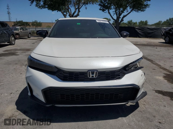 2025 Honda Civic Sport z VIN 19XFL2H87SE008193, wystawiony jako Copart lot #55218265 z przebiegiem 5 796 mil mil oraz Nie do naprawy • Non repairable. Historia ofert i sprzedaży dostępna na DreamBid. Obrazek 5.