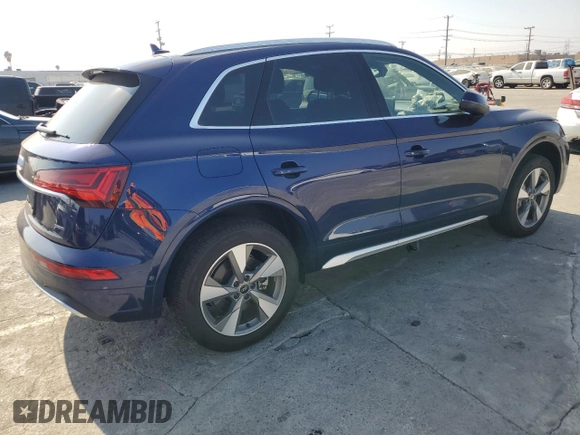 2023 Audi Q5 Prestige with VIN WA1CBAFYXP2066266, listed as a Copart auction lot 76066524 with 17,306 mi miles and Salvage Title. Bid and sale history available at carsss.com. Image 3.