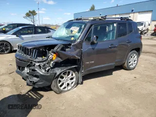 2017 Jeep Renegade Latitude with VIN ZACCJBBB2HPF25278, listed as a Copart auction lot 50336635 with 0 mi miles and Clean Title. Bid and sale history available at carsss.com. Image 1.