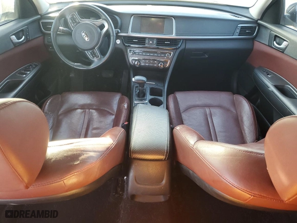 2017 Kia Optima LX 1.6T with VIN 5XXGT4L14HG168932, listed as a Copart auction lot 85735284 with 98,397 mi miles and Salvage Title. Bid and sale history available at carsss.com. Image 8.