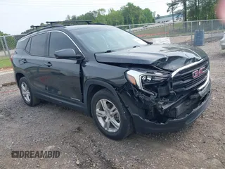 2018 GMC Terrain SLE with VIN 3GKALMEV3JL254091, listed as a IAAI auction lot 42008693 with 118,927 mi miles and . Bid and sale history available at carsss.com. Image 1.