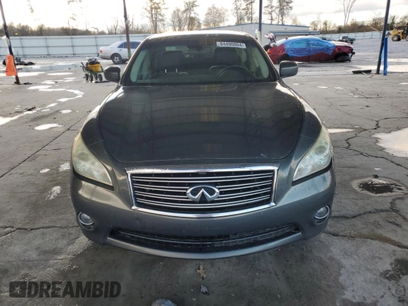2011 Infiniti M with VIN JN1BY1AP7BM321616, listed as a Copart auction lot 84490004 with 168,029 mi miles and Salvage Title. Bid and sale history available at carsss.com. Image 5.