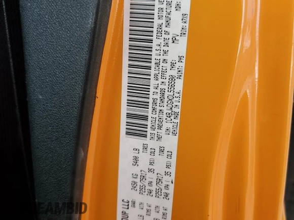 2013 Jeep Wrangler Unlimited Sport z VIN 1C4BJWDGXDL556580, wystawiony jako Copart lot #55477185 z przebiegiem 71 044 mil mil oraz Szkoda całkowita • Salvage title. Historia ofert i sprzedaży dostępna na DreamBid. Obrazek 12.