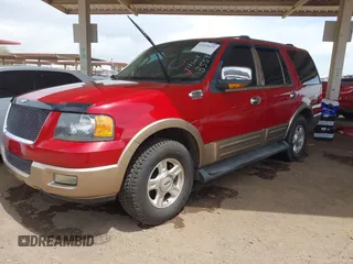 2003 Ford Expedition Eddie Bauer with VIN 1FMEU17W33LB55408, listed as a IAAI auction lot 42319615 with 234,794 mi miles and . Bid and sale history available at DreamBid. Image 2.