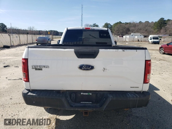 2016 Ford F-150 XL with VIN 1FTMF1C89GKD08483, listed as a Copart auction lot 49835295 with 142,109 mi miles and Clean Title. Bid and sale history available at carsss.com. Image 6.