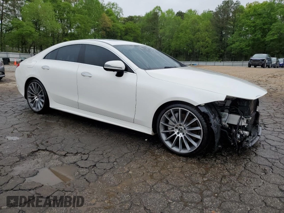 2019 Mercedes-Benz CLS 450 z VIN WDD2J5JBXKA027678, wystawiony jako Copart lot #52083425 z przebiegiem 92 360 mil mil oraz Szkoda całkowita • Salvage title. Historia ofert i sprzedaży dostępna na DreamBid. Obrazek 4.