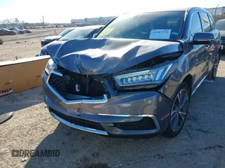 2020 Acura MDX w/Technology Pkg with VIN 5J8YD3H50LL003946, listed as a IAAI auction lot 41407372 with 24,076 mi miles. Bid and sale history available at carsss.com. Image 6.