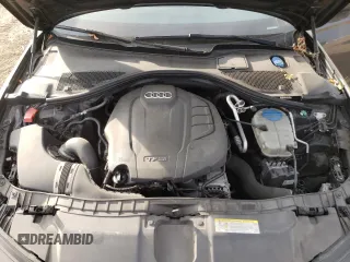 2017 Audi A6 Premium with VIN WAUF8AFC2HN059587, listed as a Copart auction lot 77209814 with 94,537 mi miles and Salvage Title. Bid and sale history available at carsss.com. Image 12.