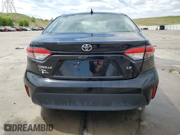2024 Toyota Corolla LE with VIN 5YFB4MDEXRP103214, listed as a Copart auction lot 58181105 with 23,868 mi miles and Salvage title. Bid and sale history available at DreamBid. Image 6.