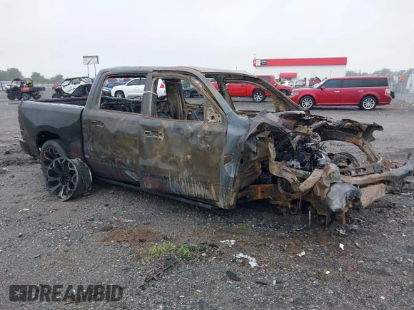 2019 Ram 1500 Limited with VIN 1C6SRFHT6KN594249, listed as a IAAI auction lot 42182115 with Not provided miles and . Bid and sale history available at DreamBid. Image 1.