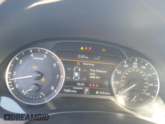 2021 Infiniti QX50 Pure z VIN 3PCAJ5AA1MF101089, wystawiony jako Copart lot #45558055 z przebiegiem 7 305 mil mil oraz Czysty tytuł • Clean title. Historia ofert i sprzedaży dostępna na DreamBid. Obrazek 9.