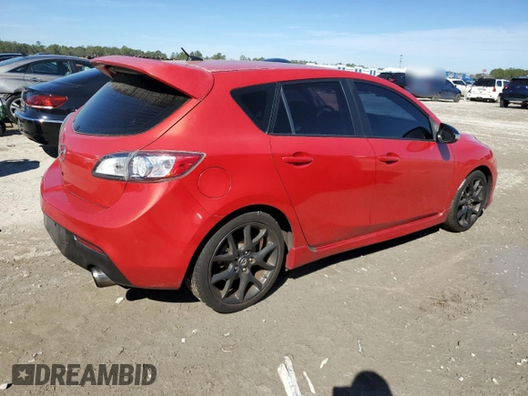 2013 Mazda 3 Mazdaspeed3 Touring with VIN JM1BL1L34D1734135, listed as a Copart auction lot 45232405 with 102,490 mi miles and Salvage Title. Bid and sale history available at DreamBid. Image 3.