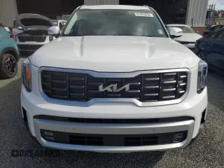 2024 Kia Telluride SX X-Line with VIN 5XYP5DGC2RG549861, listed as a Copart auction lot 81033054 with 24 mi miles and Salvage Title. Bid and sale history available at carsss.com. Image 5.