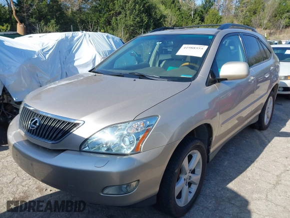 2005 Lexus RX 330 with VIN 2T2HA31U05C069881, listed as a IAAI auction lot 41988555 with 276,321 mi miles and . Bid and sale history available at DreamBid. Image 2.