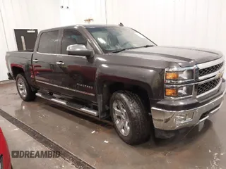 2014 Chevrolet Silverado 1500 LTZ with VIN 3GCUKSEC3EG391738, listed as a IAAI auction lot 41898072 with 69,013 mi miles. Bid and sale history available at carsss.com. Image 1.