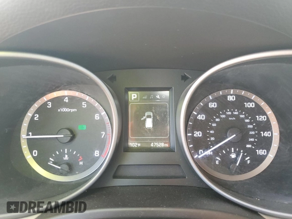 2017 Hyundai Santa Fe 2.4L z VIN 5NMZUDLB1HH034797, wystawiony jako Copart lot #56834465 z przebiegiem 47 528 mil mil oraz Szkoda całkowita • Salvage title. Historia ofert i sprzedaży dostępna na DreamBid. Obrazek 9.