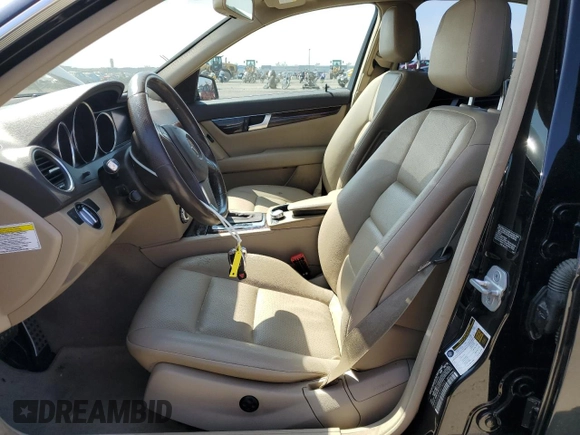 2013 Mercedes-Benz C-Class C 250 Sport with VIN WDDGF4HB8DA873463, listed as a Copart auction lot 49186265 with 122,990 mi miles and Salvage Title. Bid and sale history available at carsss.com. Image 7.