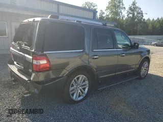 2017 Ford Expedition Platinum с VIN 1FMJU1MT6HEA27703, выставлен на аукционе Copart как лот 65897144 с пробегом 115 953 миль миль и Списание • Salvage title. История ставок и продаж доступна на DreamBid. Изображение 3.