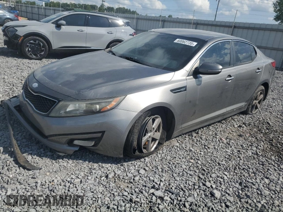 2014 Kia Optima LX with VIN 5XXGM4A73EG282520, listed as a Copart auction lot 60062735 with 170,351 mi miles and Salvage title. Bid and sale history available at DreamBid. Image 1.