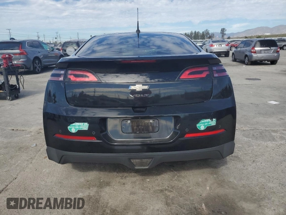 2013 Chevrolet Volt with VIN 1G1RH6E43DU100972, listed as a Copart auction lot 46146055 with 161,257 mi miles and Salvage Title. Bid and sale history available at carsss.com. Image 6.