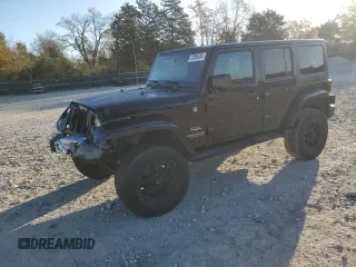 2015 Jeep Wrangler Unlimited Sahara with VIN 1C4HJWEGXFL698388, listed as a Copart auction lot 78596634 with 110,460 mi miles and Salvage Title. Bid and sale history available at carsss.com. Image 1.