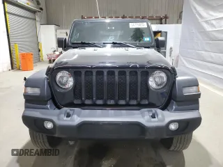 2020 Jeep Wrangler Sport S с VIN 1C4GJXAN0LW208914, выставлен на аукционе Copart как лот 54776855 с пробегом 75 200 миль миль и Списание • Salvage title. История ставок и продаж доступна на DreamBid. Изображение 5.