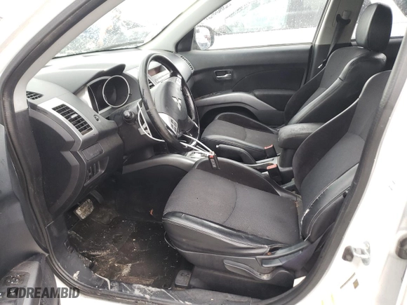 2010 Mitsubishi Outlander SE with VIN JA4AS3AW6AZ001289, listed as a Copart auction lot 53610374 with 199,031 mi miles and Salvage Title. Bid and sale history available at carsss.com. Image 7.