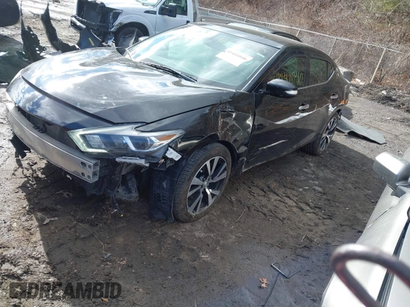 2017 Nissan Maxima SV with VIN 1N4AA6AP0HC396771, listed as a IAAI auction lot 41441040 with 144,489 mi miles. Bid and sale history available at carsss.com. Image 2.