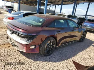 2024 Lucid Air Pure z VIN 50EA1PGA8RA001327, wystawiony jako Copart lot #74682774 z przebiegiem 3284 mil mil oraz Szkody całkowita. Historia ofert i sprzedaży dostępna na DreamBid. Obrazek 3.