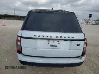 2016 Land Rover Range Rover HSE with VIN SALGS2KFXGA260327, listed as a Copart auction lot 53199585 with 111,970 mi miles and Salvage title. Bid and sale history available at DreamBid. Image 6.