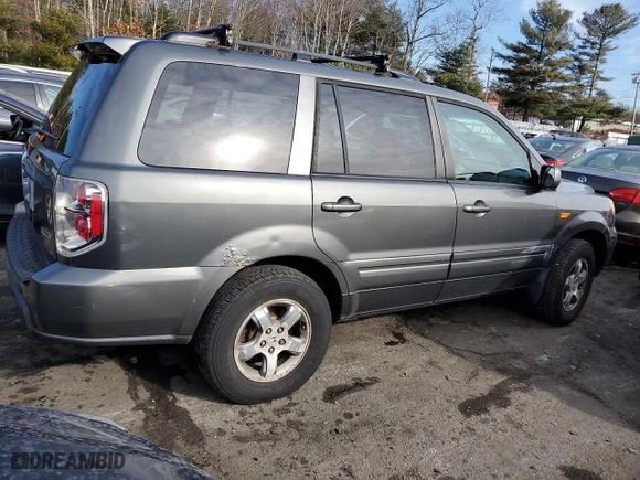 2007 Honda Pilot EX-L with VIN 2HKYF18797H525452, listed as a Copart auction lot 42606025 with 228,581 mi miles and Clean Title. Bid and sale history available at carsss.com. Image 3.